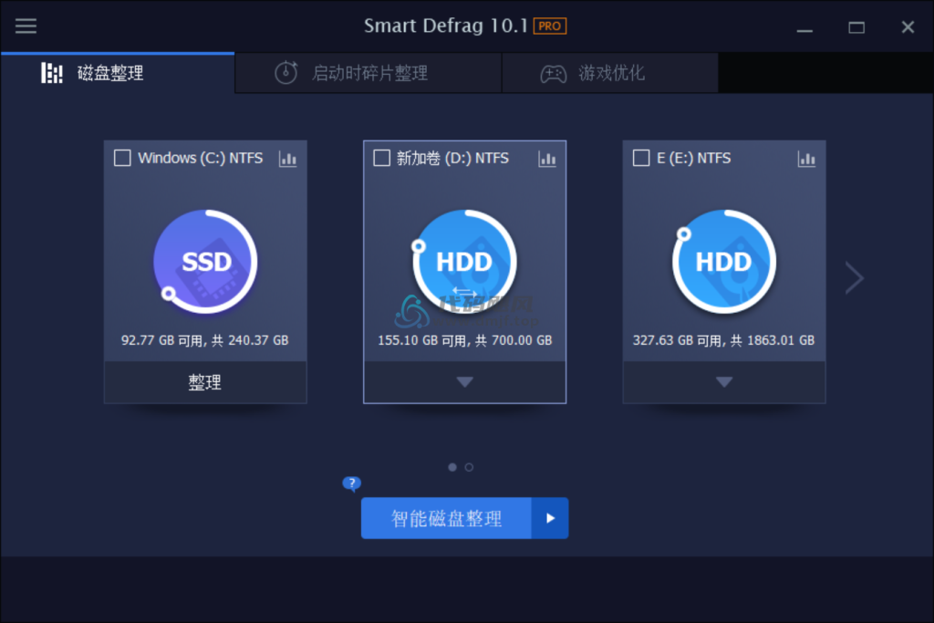 图片[1]-IObit SmartDefrag(智能磁盘整理) v10.1.0.419 特别版-代码飓风