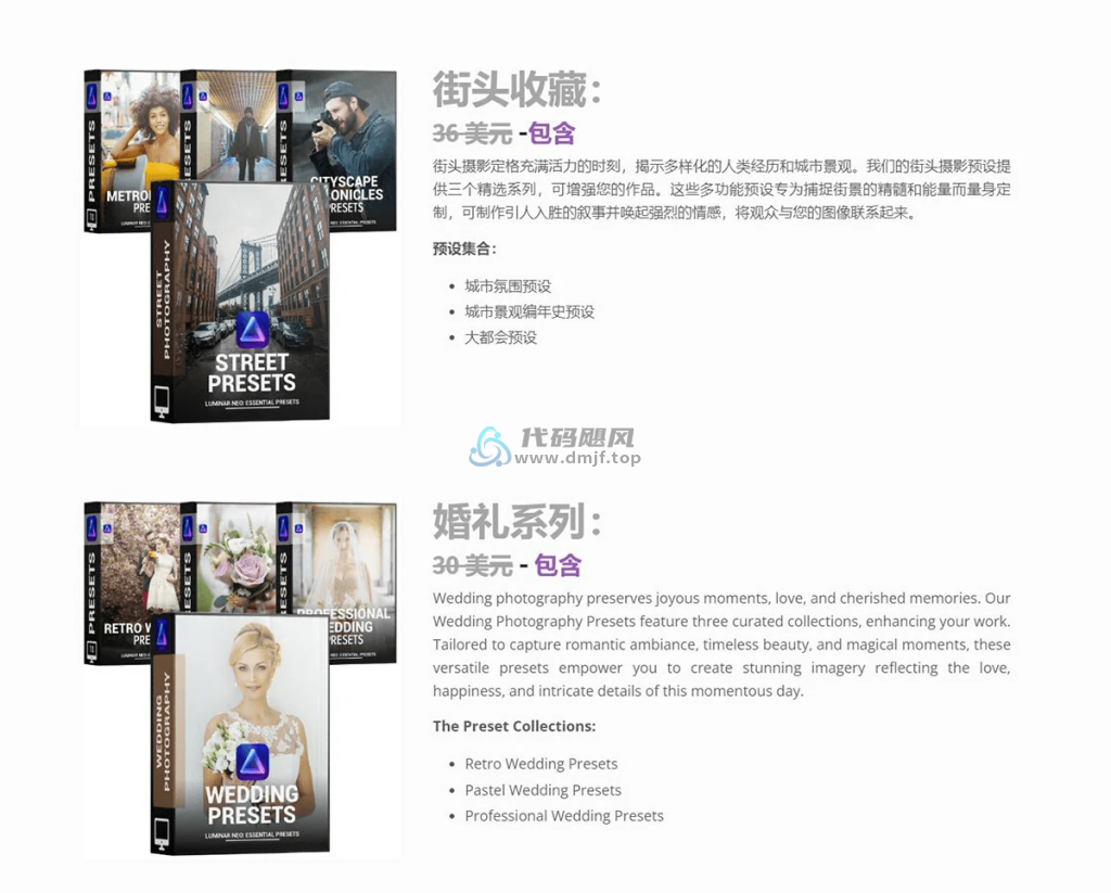 图片[3]-【某宝12.9元】Luminar Neo超强400种顶级调色预设包，多款分类，稀缺调色预设素材合集-代码飓风