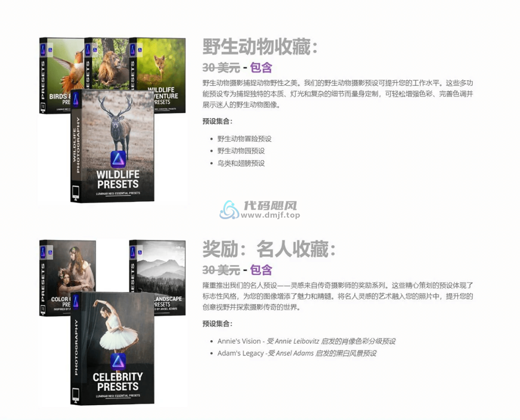 图片[6]-【某宝12.9元】Luminar Neo超强400种顶级调色预设包，多款分类，稀缺调色预设素材合集-代码飓风